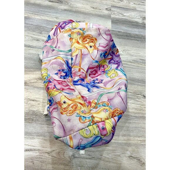 Iron Fist My Little Pony Rare Sundae Best G1 Shoulder Tote Bag Large 25” X 20” - Picture 2 of 14